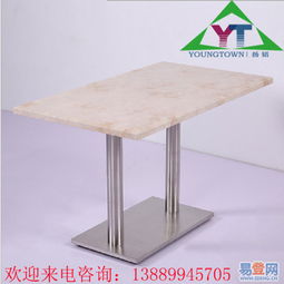 专业定制茶餐厅与西餐厅大理石餐桌，厂家直供品质之选